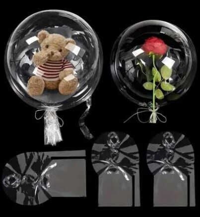 BALON ŞEFFAF (BOBO) ÇİFT AĞIZLI 30 İNC PK:10