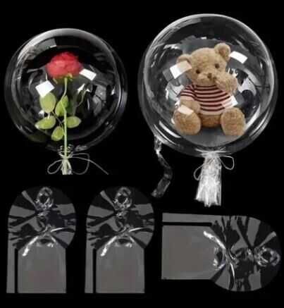 BALON ŞEFFAF (BOBO) ÇİFT AĞIZLI 30 İNC PK:1