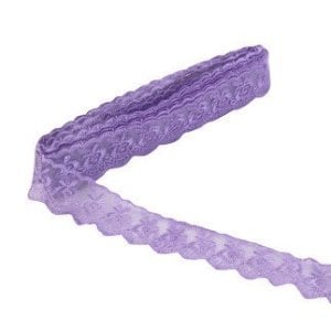 KURDELA DANTELİ 4CM LİLA