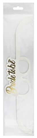 GÖZLÜK MASKE VARAKLI BRIDE TO BE ALTIN PK:8 KL:300