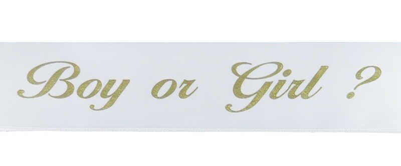 CİNSİYET KUŞAĞI  BOY OR GIRL ALTIN PK:2MT KL:200