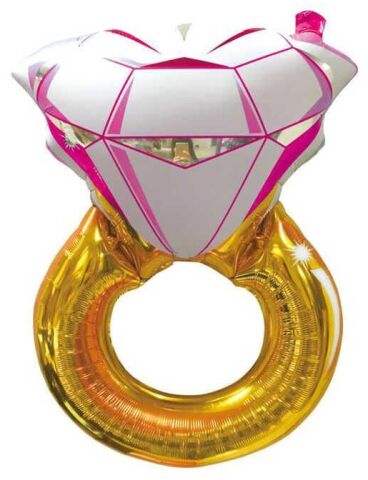 FOLYO BALON YÜZÜK MODELİ 70X50 CM PK:1 KL 500