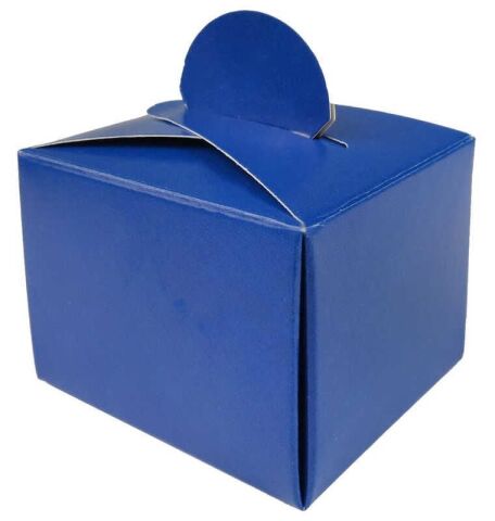 25 Lİ LOKUMLUK KARTON KUTU LACİVERT