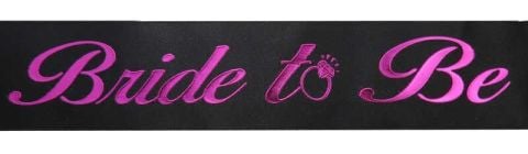 KUŞAK KURDELA BRIDE TO BE FUŞYA PK:2MT-KL:200