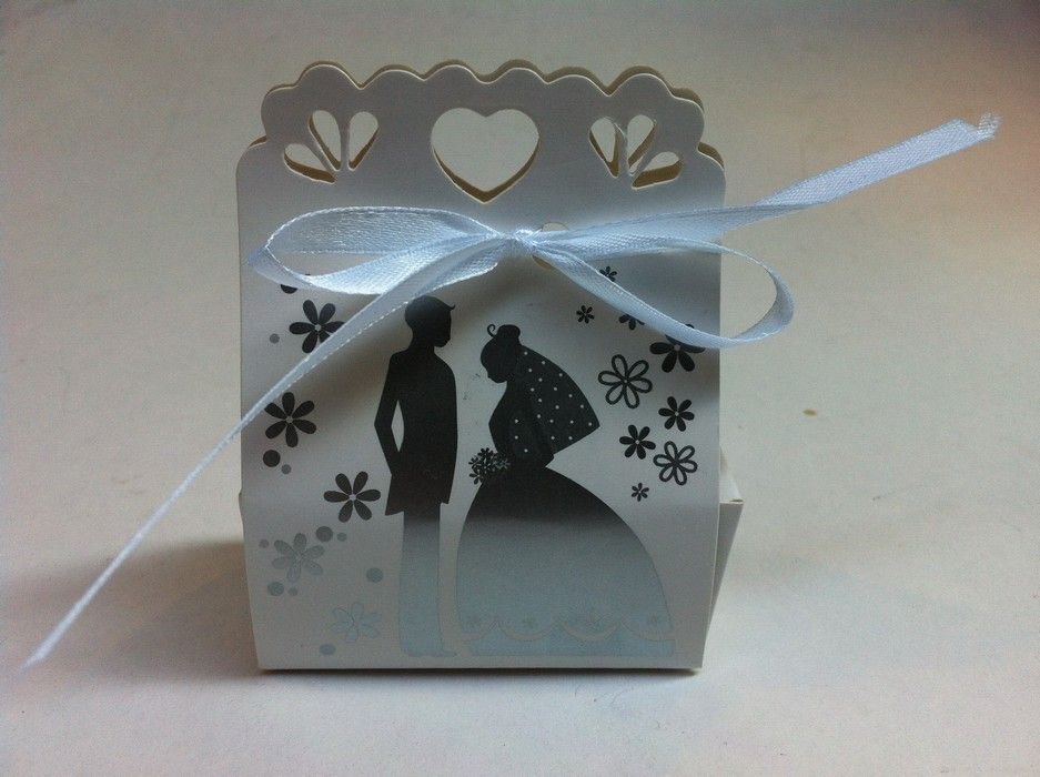 12 li Gelin Damat Nikah şekeri karton kutu