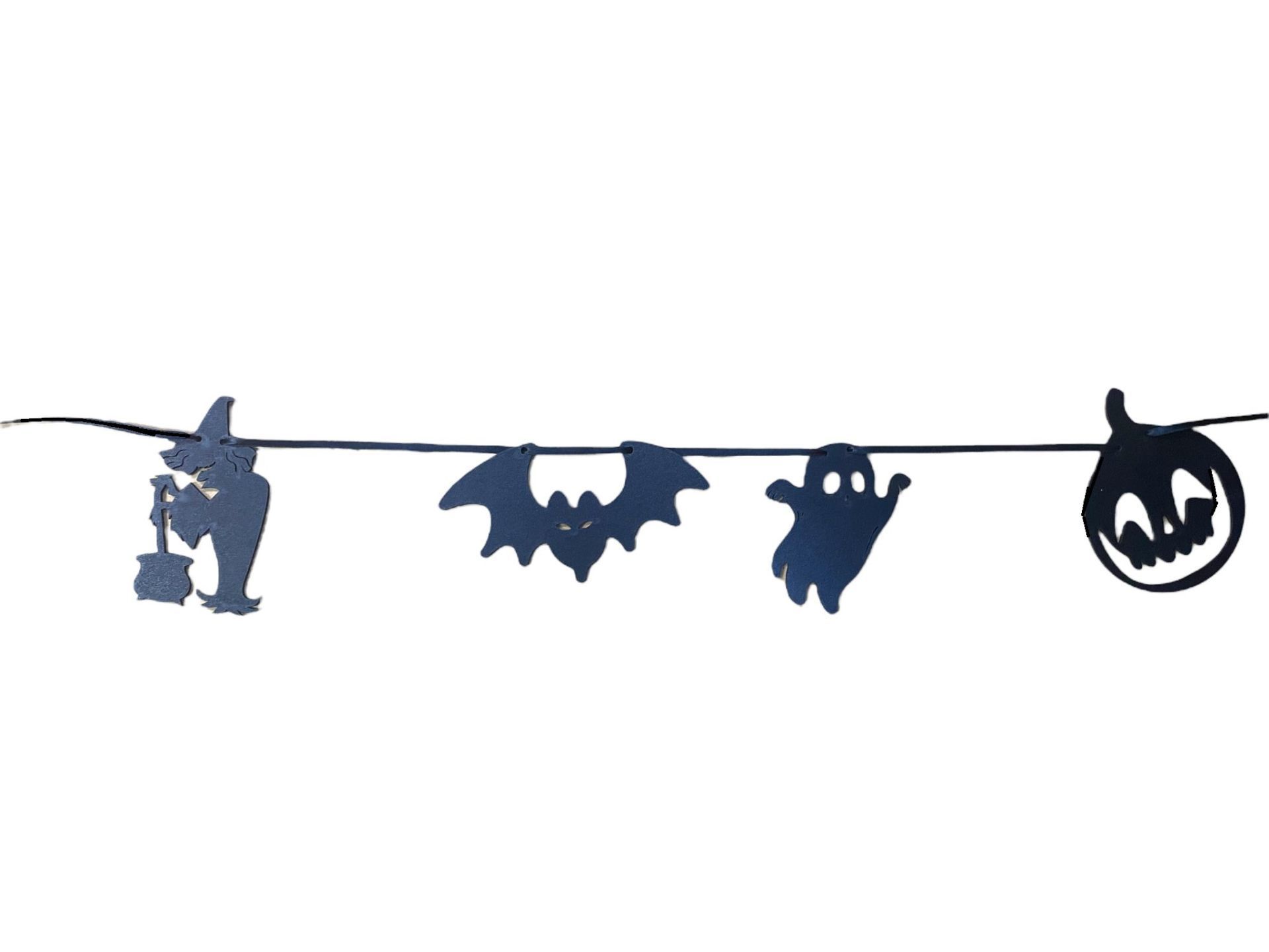Halloween (Cadılar Bayramı) 4 lü Ahşap Süs