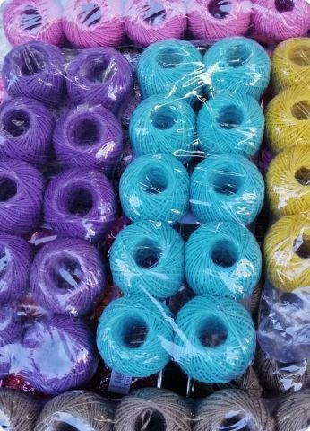 100 Gram Pembe Jüt İp