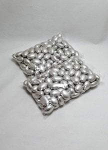 Gümüş Çikolatalı draje badem şekeri (0,5 kg paketlerde,taze)