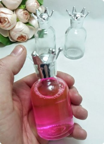 100 li 50 cc Metalize Taç Kapaklı Cam Kolonya Şişeşi