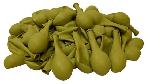 BALON DÜZ 12 İNC ZEYTİN YEŞİLİ PK:100 KL:50