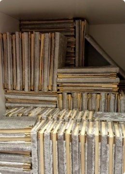 (80 Sayfa)1 Pakt. 12.5 x 16.5 cm Kadife Kumaş Kaplı Yasin i Şerif