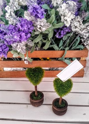 Kalp şeklinde Notluk / Kartvizitlik 10 Adet / Paket