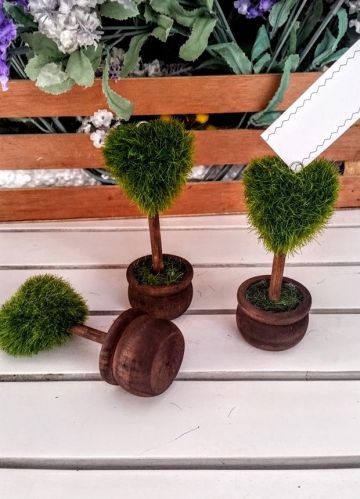 Kalp şeklinde Notluk / Kartvizitlik 10 Adet / Paket