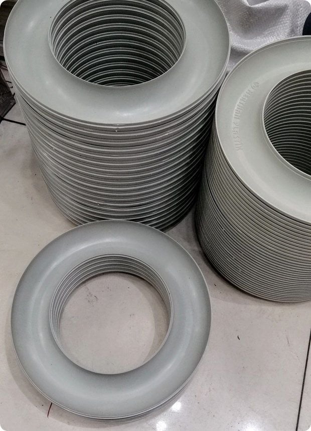 ÇELENK İMALATI İÇİN PLASTİK SİMİT HALKA (ÇİFT)