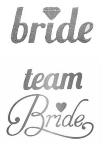 DÖVME TEAM BRIDE KALPLİ VARAKLI GÜMÜŞ PK:12