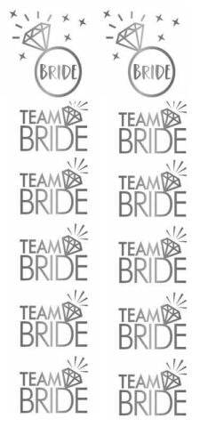 DÖVME TEAM BRIDE PIRLANTLI VARAKLI GÜMÜŞ PK:12