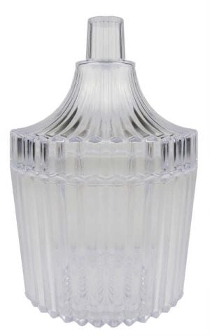 KUTU ŞEKERLİK KÜÇÜK AKRİLİK ŞEFFAF PK:25 KL:600