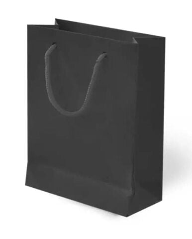10 Lu 25x30 cm Siyah Karton Çanta