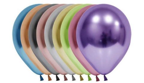 BALON KROM PARLAK 6 İNC KARIŞIK PK:50 KL:40
